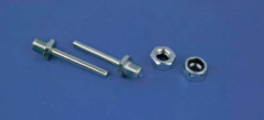 STUB AXLES 5/32 (4mm) (PR)