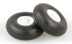 2 1/2" PLASTIC HUB WHEEL (Individual)