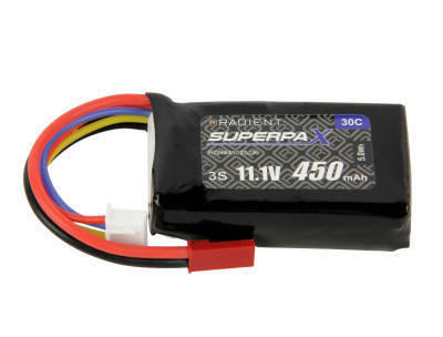 E-flite EFLB4503SJ30 E-flite 3S 11,1V 450mAh 30C LiPo-Akku m. JST E-flite EFLB4503SJ30 E-flite 3S 11,1V 450mAh 30C LiPo-Akku m. JST