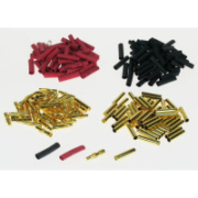 4MM GOLD CONNECTORS Pair