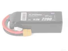 RADIENT SUPERPAX 4S 2200mAh 14.8V 30C LiPo XT60