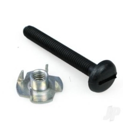 M6 WING BOLT & CAPTIVE NUT (1PK)