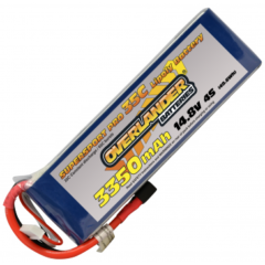 OVERLANDER 4S 3350MAH SUPER SPORT LI-PO.35C 14.8v