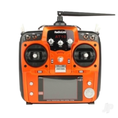 RADIOLINK AT10II 12 CHANNEL TRANSMITTER & RECEIVER. 24GHZ. MODE 2