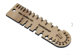 JP WOOD AND WIRE THICKNESS GAUGE, IMPERIAL
