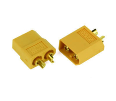 XT60 CONNECTORS  (1 PR)