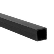 6.0MM SQ O.D. X 4.15MM ROUND I.D. X 1000MM CARBON TUBE