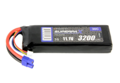RADIENT SUPERPAX 3S 3250mAh 11.1V 30C  LiPo EC3