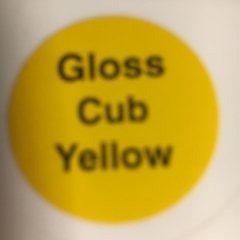 GUILD MATERIALS PAINT -  GLOSS CUB YELLOW TIN