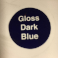 GUILD MATERIALS PAINT - GLOSS DK BLUE 125ML TIN