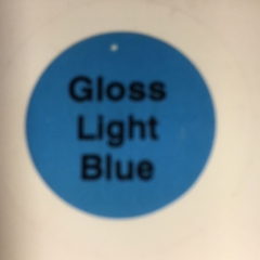 GUILD MATERIALS PAINT -  GLOSS LT. BLUE TIN