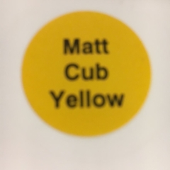 GUILD MATERIALS PAINT -  MATT CUB YELLOW TIN