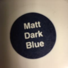 GUILD MATERIALS PAINT -  MATT DK BLUE TIN