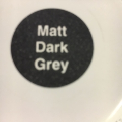 GUILD MATERIALS PAINT -  MATT DK GREY TIN