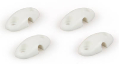 12G SINGLE SADDLE CLAMP pack of 4, single 2.64mm (7/64)