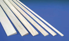 BALSA 36 X 1/2 X 2 TRAILING EDGE - 12.5 x 50 x 915mm