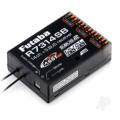 Futaba R7314 14/26 Rx Fasst/FASSTest with High Gain Antenna