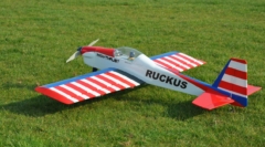 MAX THRUST PRO-BUILT BALSA RUCKUS KIT CHIPMUNK COLOURS - IC OR ELECTRIC