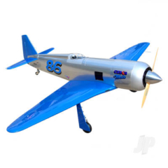 Reno YAK 11 Reno Racer (Czech Mate) 1.8m (71in) 35cc with Electric Retracts - Pearl Blue / Chrome