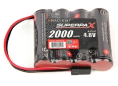 Futaba NiMH 4.8V 2000mAh AA SBS-Flat, Rx