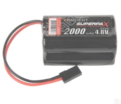 Futaba NiMH 4.8V 2000mAh AA Square, Rx