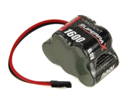 Futaba NiMH 6V 1600mAh 2/3 A Hump