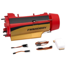 FMS AVANTI 90MM 18th ANNIVERSERY REAR FUSELAGE WITH VECTOR TAIL NOZZLE