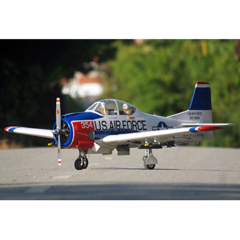 T-28 Trojan 'US Airforce - Red/White' 69.7in Wingspan ARF