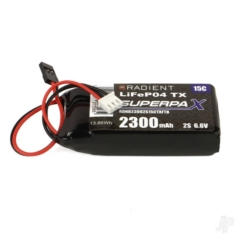 LiFe 2S 6.6V 2300mAh 15C Futaba / Hitec