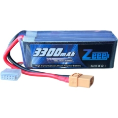 Zeee 4S Lipo Battery 3300mAh 14.8V 100C with XT90