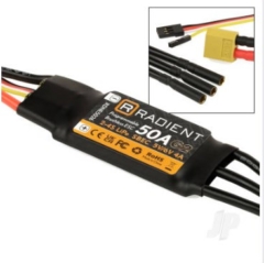 Radient 50A G2 ESC / SBEC (2-4 Cell)