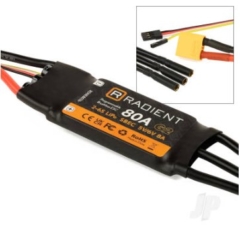 Radient 80A G2 ESC / SBEC (2-6 Cell)