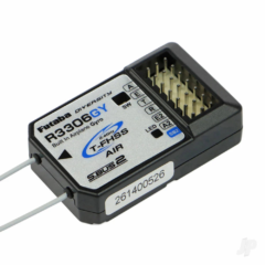 Futaba R3306 6Ch Receiver with 6 Axis gyro and S-Bus2